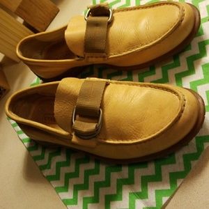 Coach leather loafers